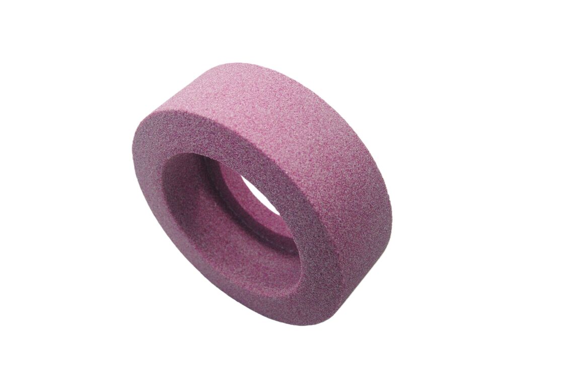 Pink Chrome Corundum Grinding Wheel 200×100×65mm for Garbuio Tobacco Cutter Sharpening Rotary Knives