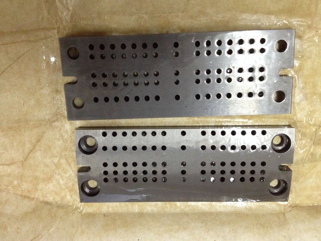 Hauni Protos Machine Tungsten Carbide Suction Plate 124×33×6.7mm for Tobacco Machinery