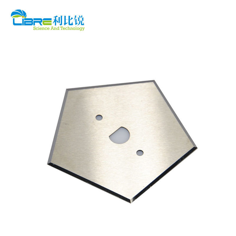 Tungsten Carbide 0.53mm Pentagonal Knife with Double-sided 5 Cutting Edges Industrial Slitter Blades