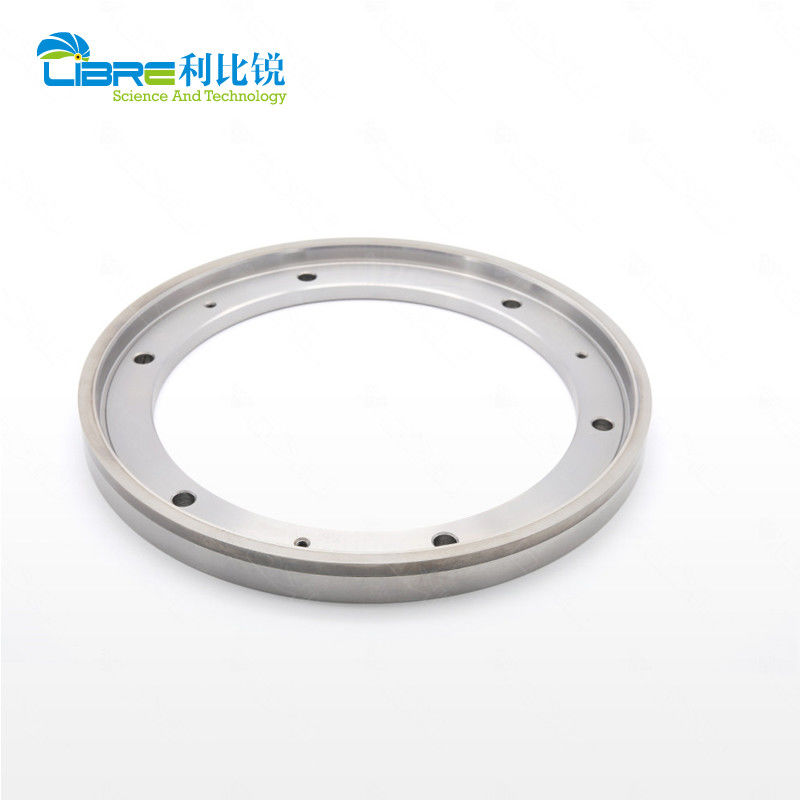 ISO9001 Steel Inlayed Tungsten Carbide Circular Metal Slitting Knives With Holes