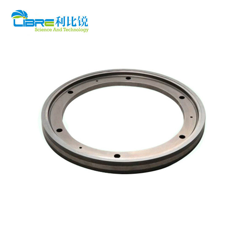 ISO9001 Steel Inlayed Tungsten Carbide Circular Metal Slitting Knives With Holes