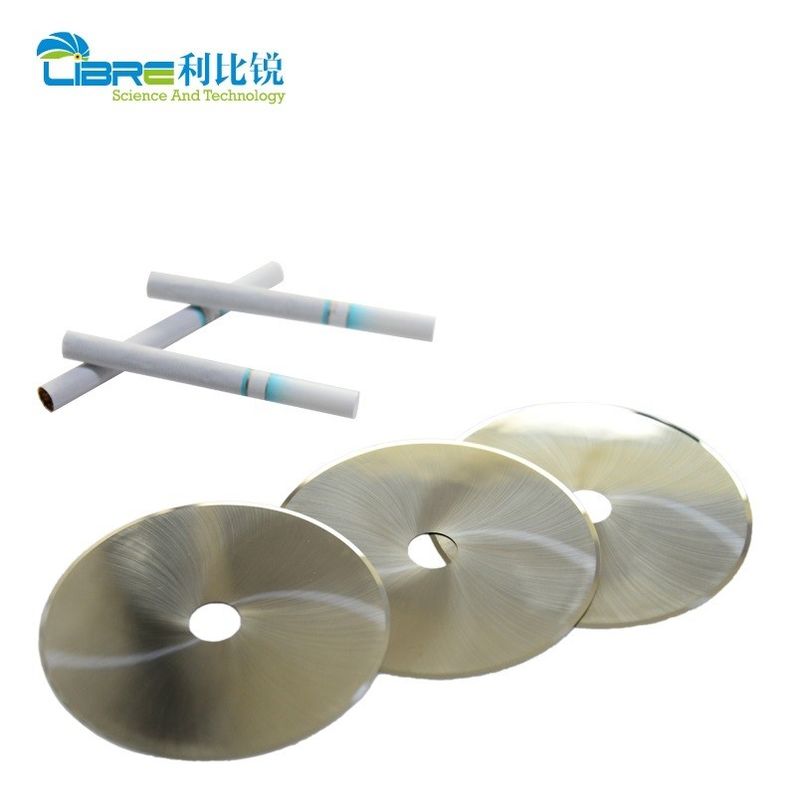 Tungsten Carbide Circular Slitter Blades For Cutting Corrugated Paper Tobacco metal Nonwovens Fabric