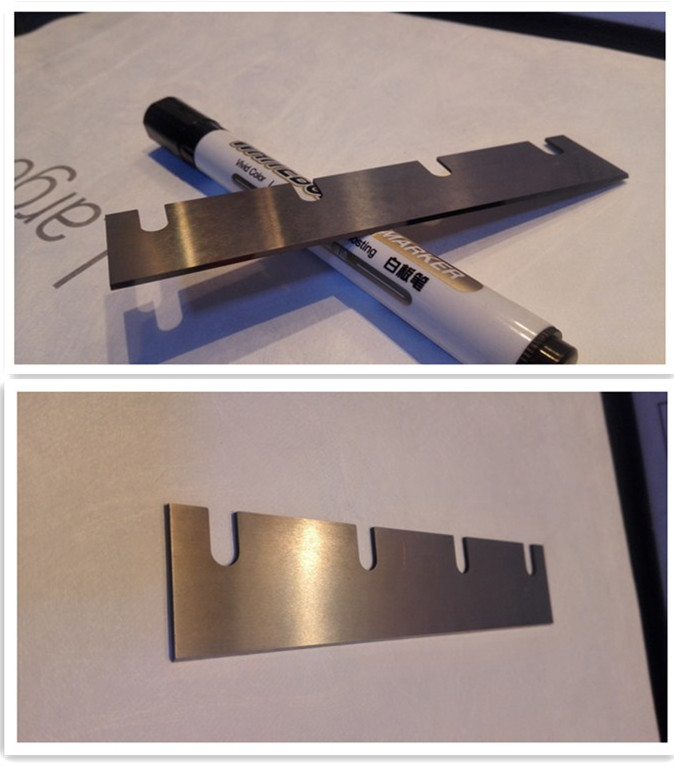 124×25.5×1.1mm Cigarette Tipping Paper Cutting Blade 2599FA4-1