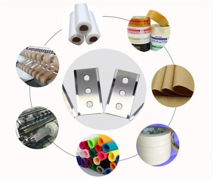 High Precision 60mm Length 0.3mm 3 Holes Film Cutting Blade