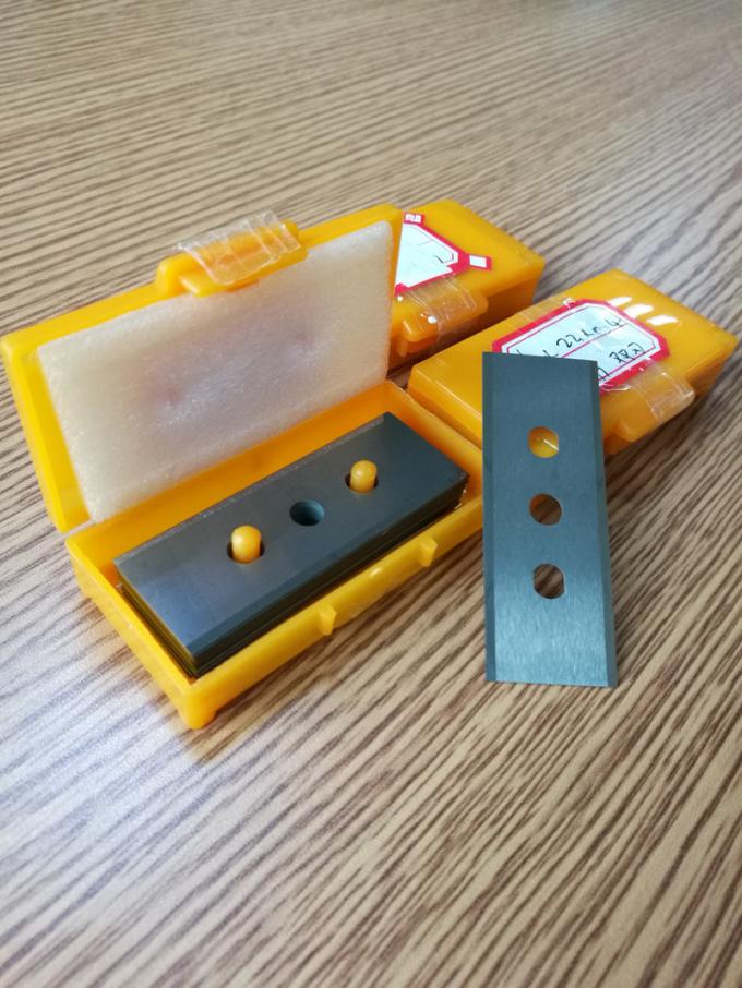 60mm × 22mm × 0.4mm 3 Delikli Film Kesme Bıçağı