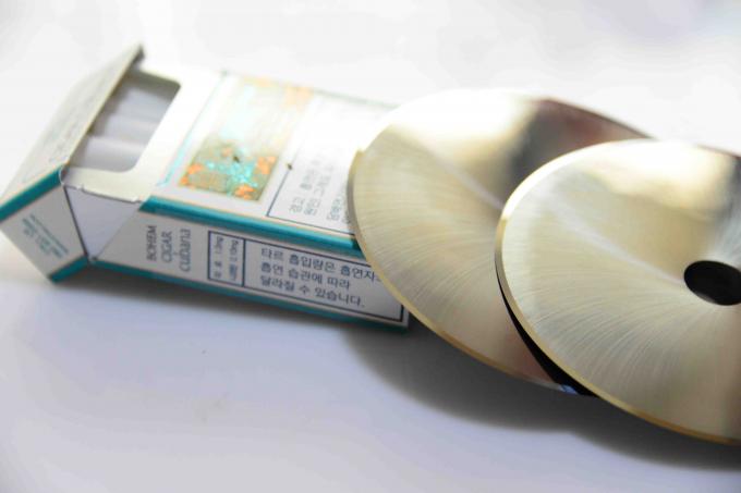 100x15x0.3mm Round Cutting Blade For Hauni Molins Tobacco Machine