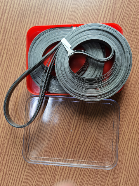 1Cr17Ni7 Stainless Steel Suction Steel Tape Band Molins Tobacco Machine Parts 6 Holes 8 Holes