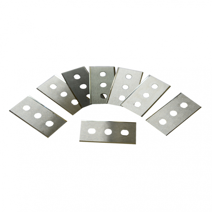 Tungsten Carbide Industrial Double Edge Knife Razor Blades For Plastic Stretch
Film Production