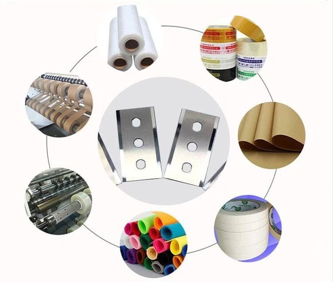 Tungsten Carbide Industrial Double Edge Knife Razor Blades For Plastic Stretch
Film Production