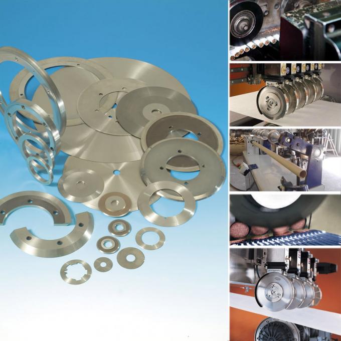 OD 200mm Carbide Circular Slitter Blade Razor For Justu Corrugated Machine
Knives