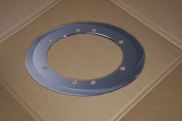 Hardmetal SKD11 H13 Round Cutting Slitter Razor Blades For Cardboard Paper PE PP
Plastic