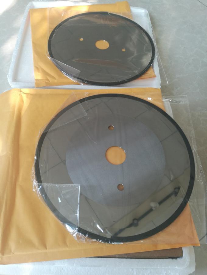Hardmetal SKD11 H13 Round Cutting Slitter Razor Blades For Cardboard Paper PE PP
Plastic