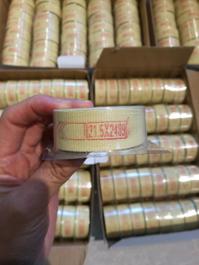 3100*20.5mm Kevlar Garniture Tape Tobacco Machine Parts For Tobacco Rod Forming Image_1 Image_2 Image_3 Image_4 3100*20.5mm Kevlar Garniture Tape Tobacco Machine Parts For Tobacco Rod Forming
