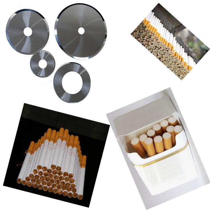 Full Carbide Tobacco 0.3mm circular knife blade HRA89 For Hauni Cigarette Making
Machine