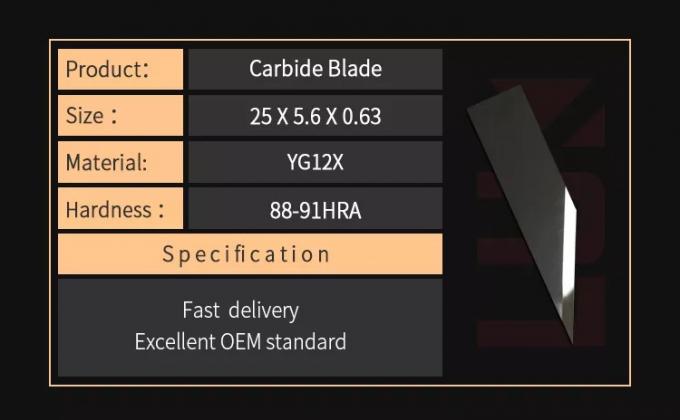 Z16 Cemented Carbide Zund Oscillating Knife For Paper Box Carton Cutting