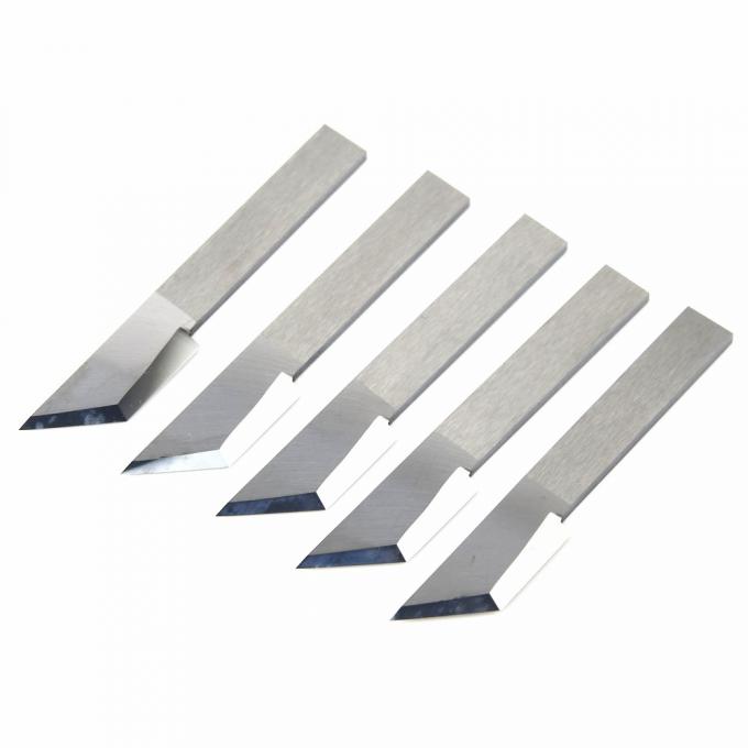 Flat Stock Tungsten Carbide Blade Drag Zund Z46 For Carpet Cutting