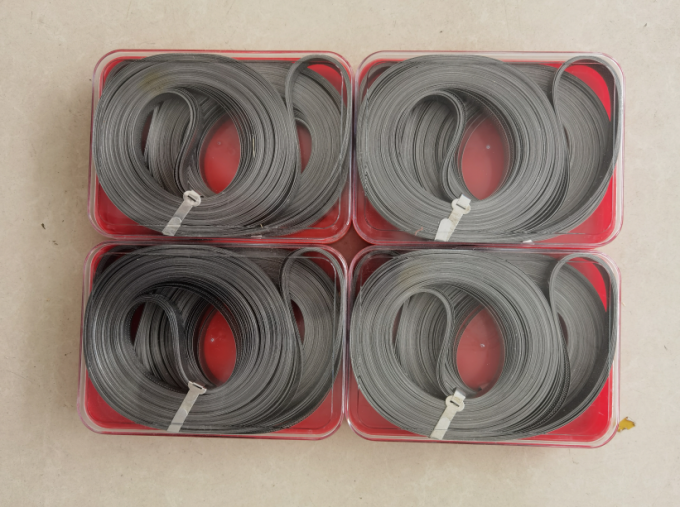 1Cr17Ni7 Stainless Steel Suction Steel Tape Band Molins Tobacco Machine Parts 6 Holes 8 Holes