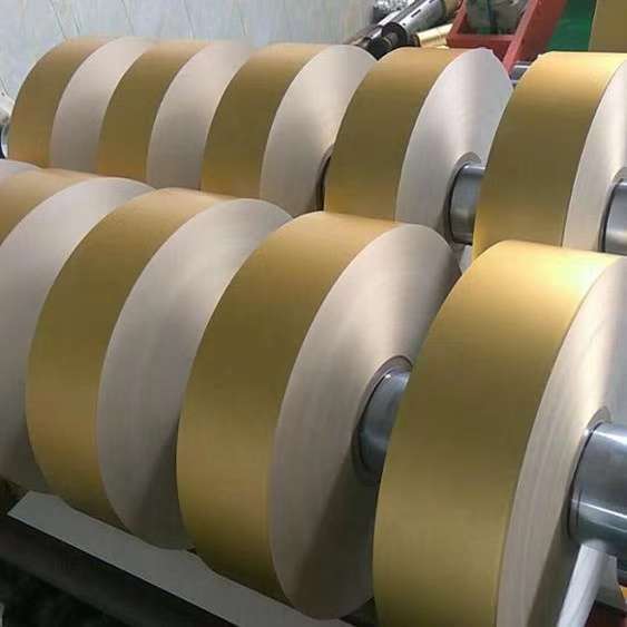 Gold Cigarette Aluminium Foil Paper for Cigarette Packaging