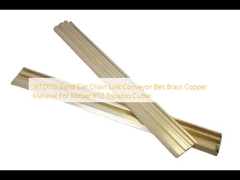 1KTD173 Band Slat Chain Link Conveyor Belt Brass Copper Material For Korber KT2 Tobacco Cutter 