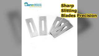 Plastic Film Slitting Blades 0.2mm 22mm Width