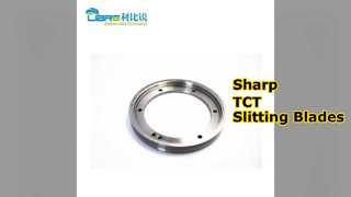 TCT Slitting Blades 160x114x17mm Precision Cutting