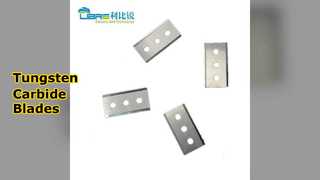 Tungsten Carbide Film Slitting Blades 43x22x0.4mm